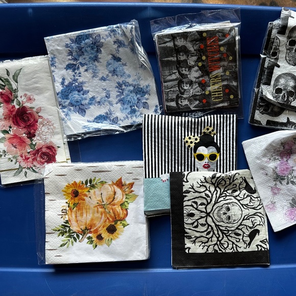 Bundle Me! Assorted Decoupage Napkins - Picture 1 of 2